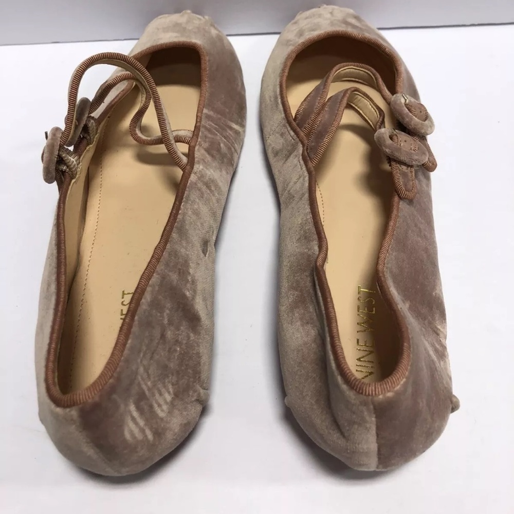 Nine West Women’s Xrye Ballet Flats Beige, Size 9.5 M. - Picture 5 of 6